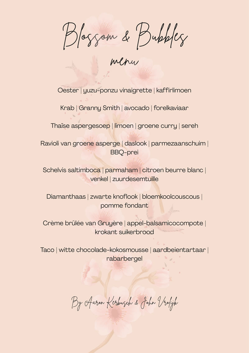 Kerstmenu Bombarino Valkenburg